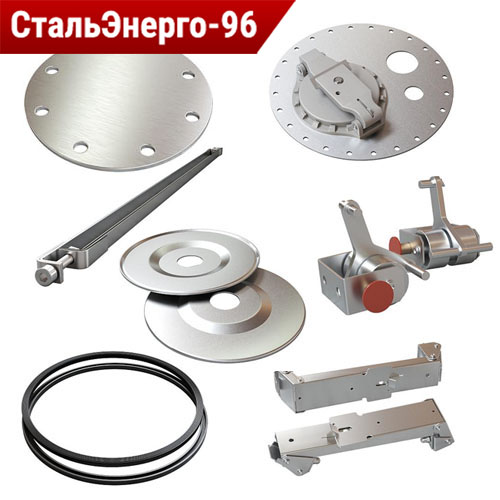 Крышки и уплотнения люков цистерн бензовозов